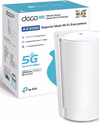  TP-Link Deco X3000-5G Router 5G con Sim Mesh WiFi