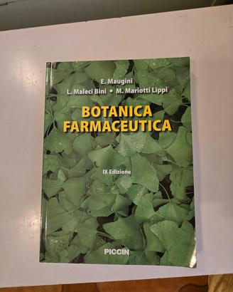 Libro di Botanica Farmaceutica – Maugini 