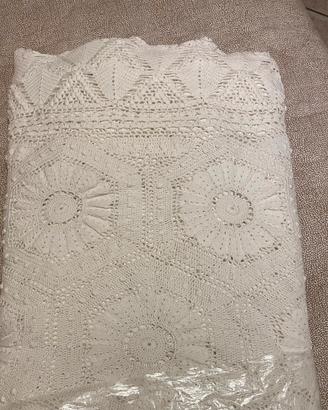 Coperta ad uncinetto matrimoniale