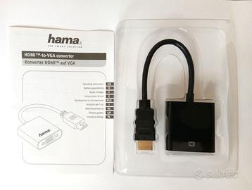 Adattatore HDMI-VGA Hama