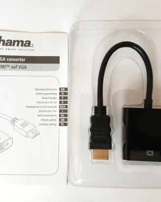 Adattatore HDMI-VGA Hama