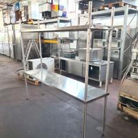 scaffalatura in acciaio per laboratori usata