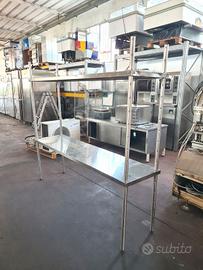 scaffalatura in acciaio per laboratori usata