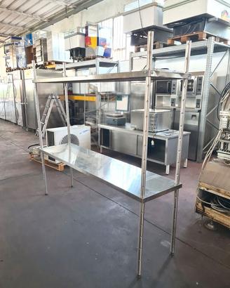 scaffalatura in acciaio per laboratori usata