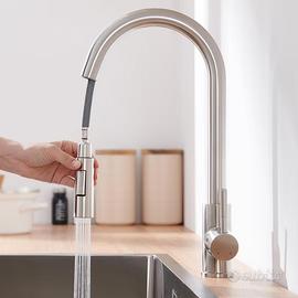 Rubinetto da cucina Lonheo con doccia estraibile,