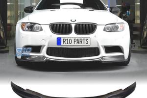 SPOILER LIP BMW E90 E92 E93 LOOK M3 FIBRA DI CARBO