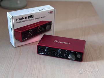 Focusrite Scarlett 2i2 3rd Gen – Scheda Audio USBc