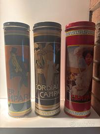 Scatola in latta Campari vintage