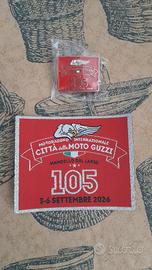 Moto Guzzi GMG 2026 toppa e spilla 