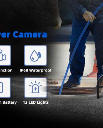 Telecamera per fognatura 30 metri