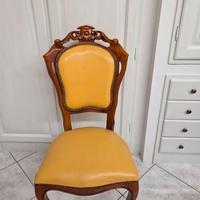 Sedia senza braccioli