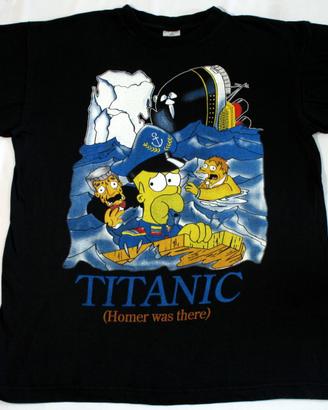 Maglietta Simpson Titanic - XL