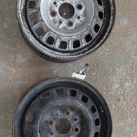 2 cerchi Fiat PCD 4x98 prezzo cadauno