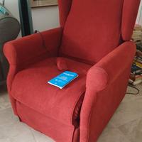 Poltrona lift relax 2 motori come nuova