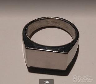 Anello da uomo in acciaio inossidabile STEEL 