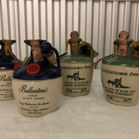 Rare bott in ceramica wischi ballantines