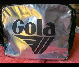 Borsa  GOLA originale argento-nero