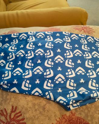 Leggings bambina fantasia blu