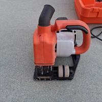 scanalatrice con aspiratore