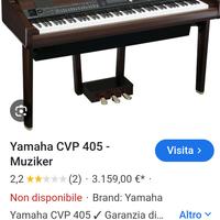 Yamaha clavinova cvp 405