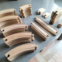 52 Binari per pista in legno