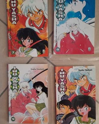 Inuyasha Comis, manga n. 7,-8-9-10 del 2001