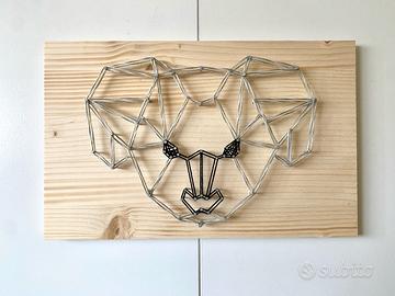Quadro Koala — String Art