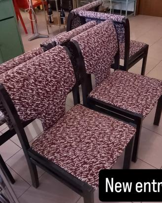 6 PZ sedie vintage anni 80
