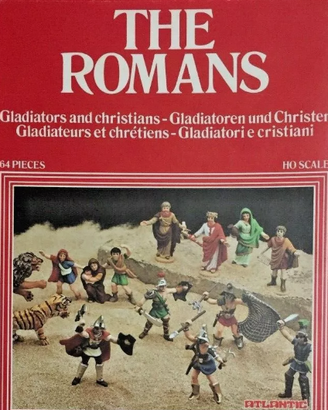 Lotto 40 soldatini Atlantic 1/72 H0 "The Romans Gl