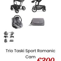  trio cam tasky completo come nuovo €300