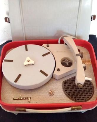 GIRADISCHI / FONOVALIGIA VINTAGE    LESA ANDESSY