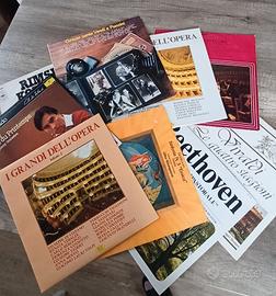 Lotto 9 Dichi Vinile 33 Giri Musica Classica 
