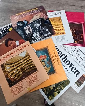 Lotto 9 Dichi Vinile 33 Giri Musica Classica 