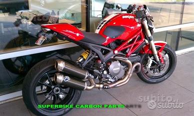 Terminali termignoni carbonio ducati monster 1100