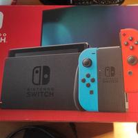 Nintendo Switch 1 Blu/Rosso Neon