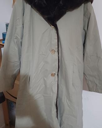 Cappotto vintage in vera pelliccia