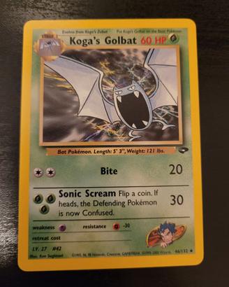 Koga's golbat GC 46 NM Near mint