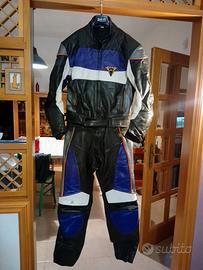 Tuta moto in pelle Tg 52