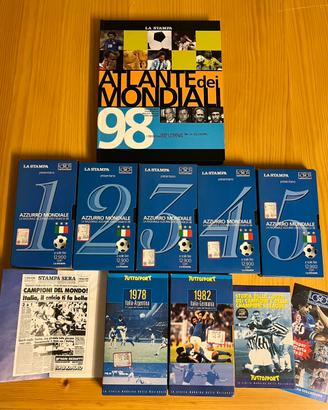Atlante Mondiali 1998 e VHS nazionale NON SPEDISCO