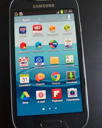 Samsung galaxy S3 Mini blu Funzionante Sbloccato