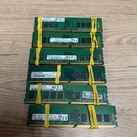 Vari kit 2x16gb ddr4 pc fissi, samsung,kingston