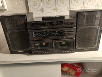 Impianto stereo vintage Technics