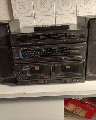 Impianto stereo vintage Technics