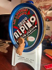 Botticella di ceramica Amaro Alpino - anni 60