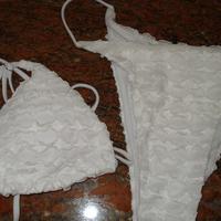 Costume bikini bianco