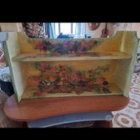 Mensola in decoupage