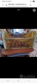 Mensola in decoupage