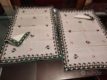 Tovagliette all’americana agrifoglio  