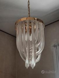 lampadari vintage stile Venini