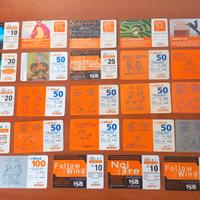 24 Schede Telefoniche Wind Rewind ricariche rare